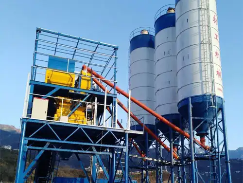 混凝土搅拌站施工