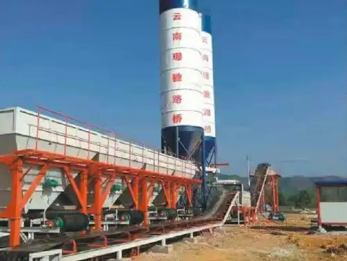 稳定土拌合站施工于楚雄彩鄂公路二环工程